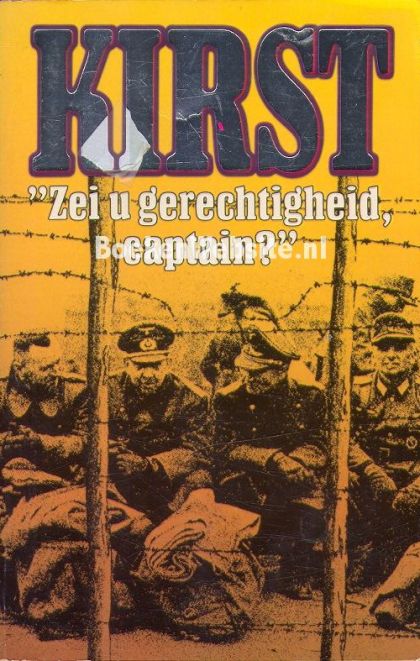 Kaft van Zei U Gerechtigheid, Captain?