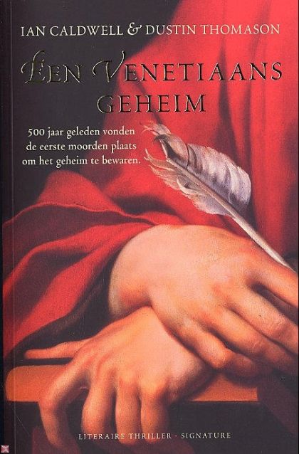 Kaft van Een Venetiaans Geheim (The Rule of Four)