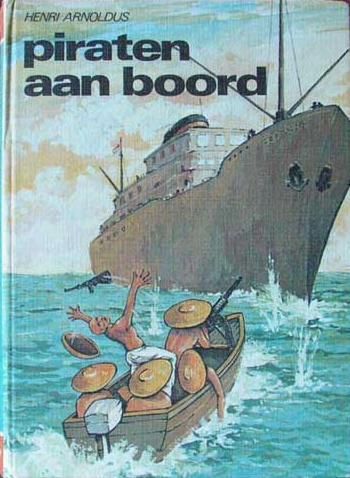 Kaft van Piraten aan boord