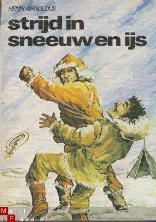 Kaft van Strijd in sneeuw en ijs