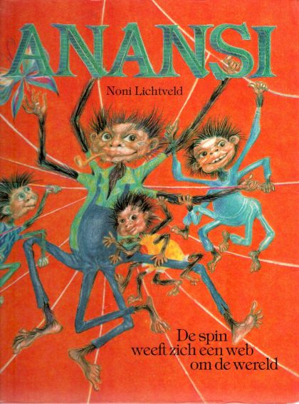 Kaft van Anansi
