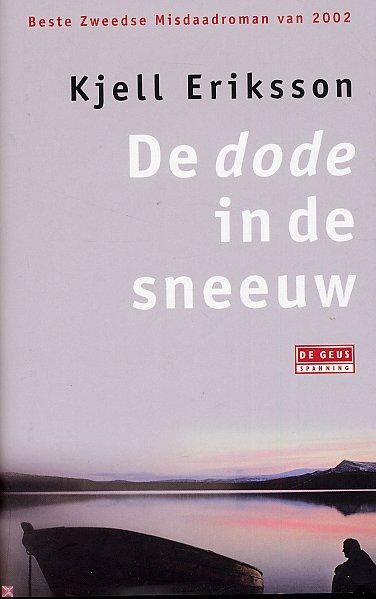 Kaft van De Dode In De Sneeuw