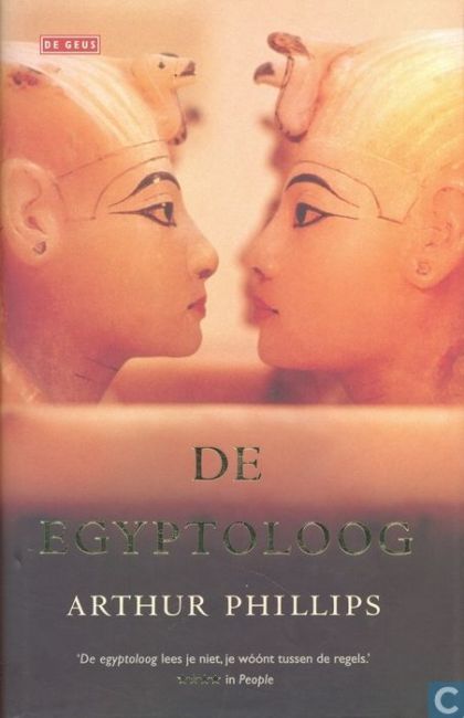 Kaft van De egyptoloog