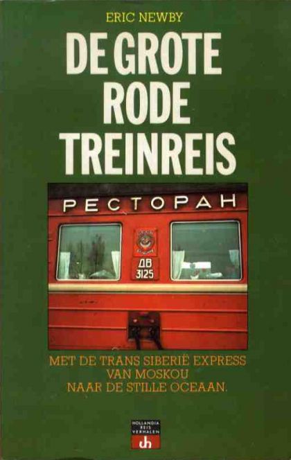 Kaft van De grote rode treinreis