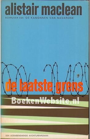 Kaft van De laatste grens
