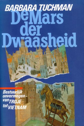 Kaft van De mars der dwaasheid