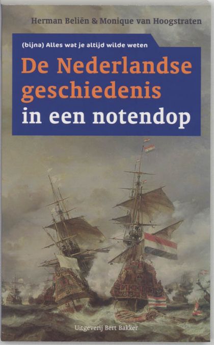 Kaft van De nederlandse geschiedenis in een notedop