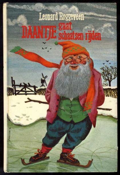 Kaft van Daantje gaat schaatsenrijden