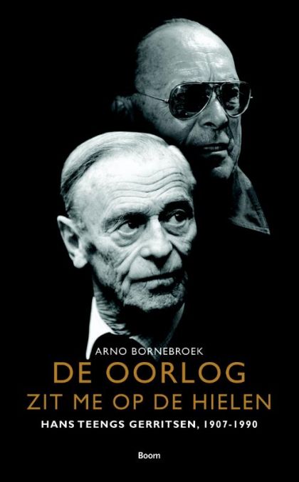 Kaft van De Oorlog Zit Me Op De Hielen