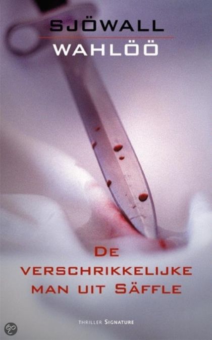 Kaft van De Verschrikkelijke Man Uit Säffle