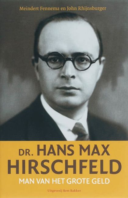 Kaft van Dr. Hans Max Hirschfeld