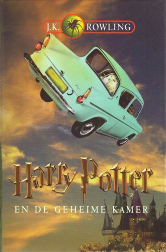 Kaft van Harry Potter en de geheime kamer