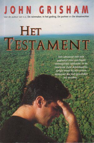Kaft van Het testament