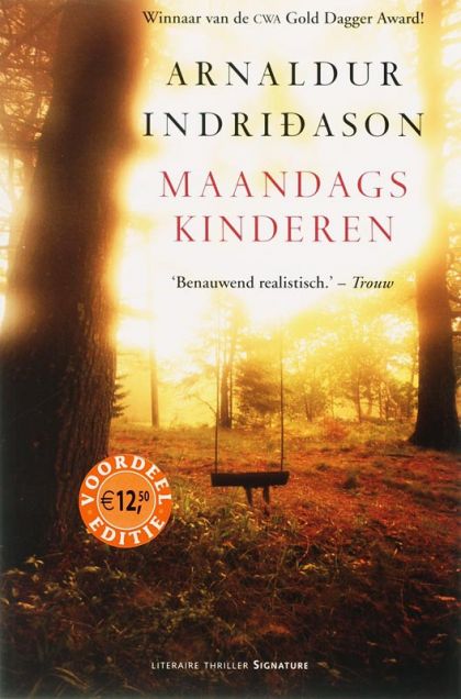 Kaft van Maandagskinderen
