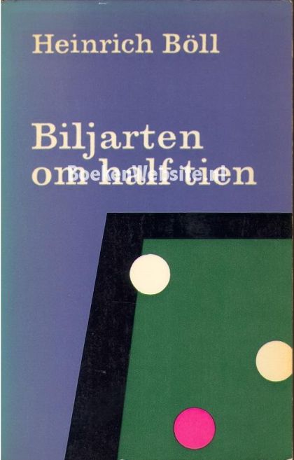 Kaft van Biljarten om half tien