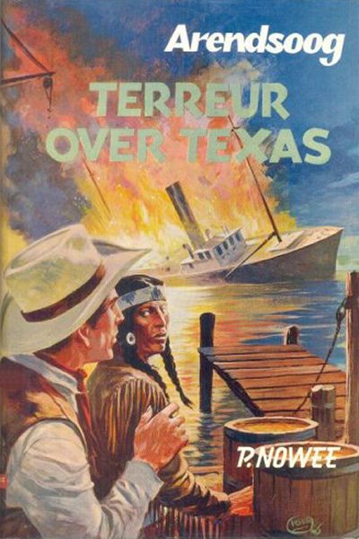 Kaft van Terreur over Texas
