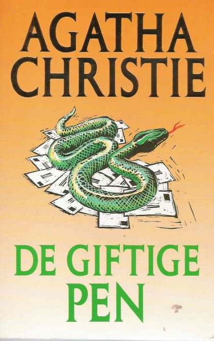 Kaft van De giftige pen