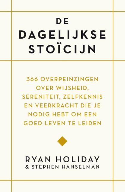 Kaft van De dagelijkse stoïcijn