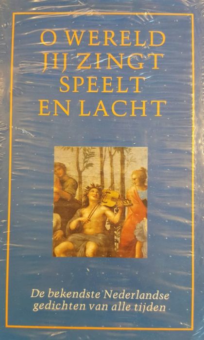 Kaft van O wereld, jij zingt, speelt en lacht