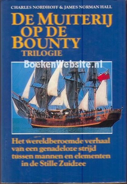 Kaft van De muiterij op de Bounty-trilogie