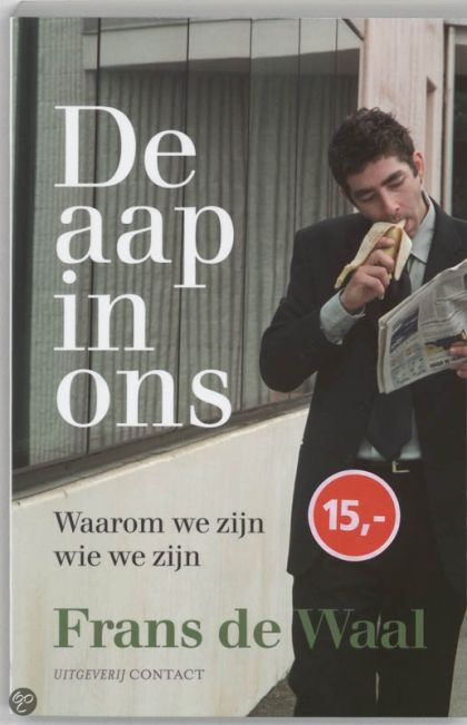 Kaft van De aap in ons