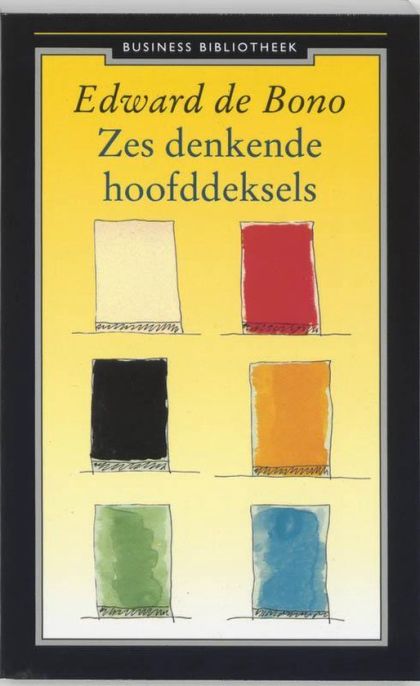 Kaft van Zes denkende hoofddeksels