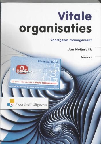 Kaft van Vitale organisaties