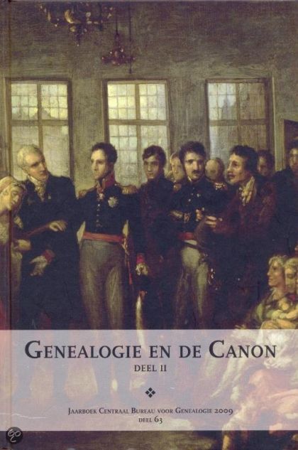 Kaft van Jaarboek Centraal Bureau voor Genealogie 2009