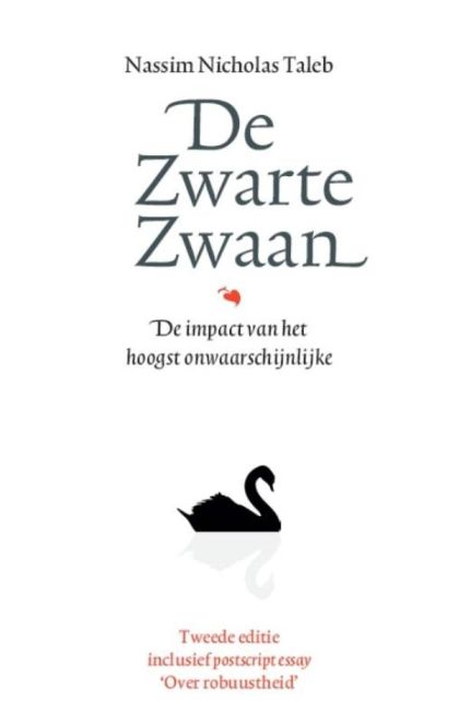 Kaft van De Zwarte Zwaan