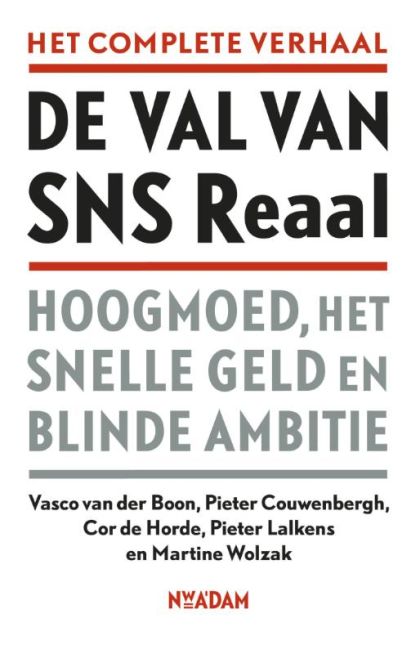 Kaft van De val van SNS Reaal