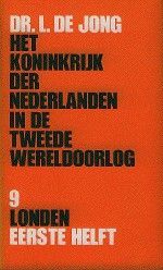 Kaft van Het Koninkrijk der Nederlanden in de Tweede Wereldoorlog. Deel 9: Londen